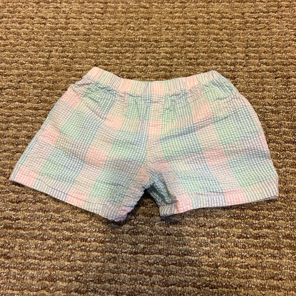 Little English Pastel Plaid Shorts perfect for Easter